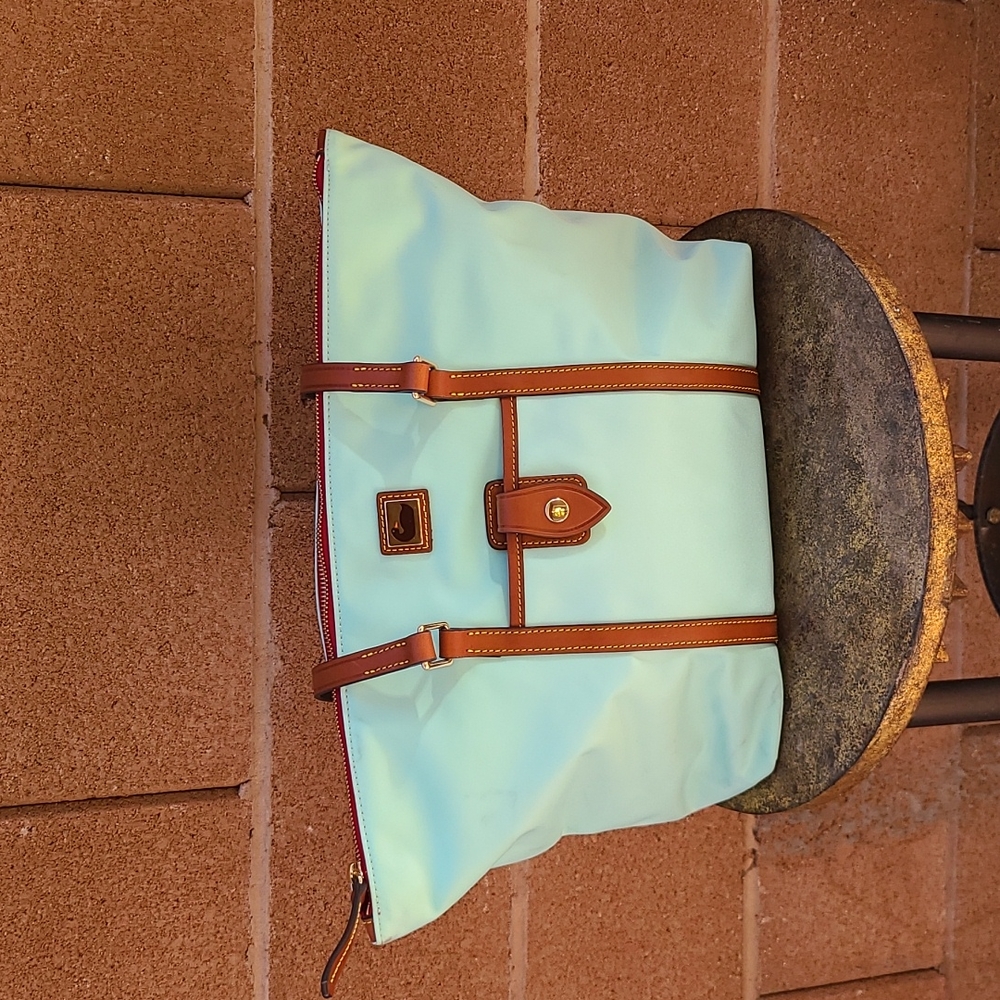 Dooney and Bourke  light green nylon tote